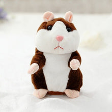 Load image into Gallery viewer, Promotion 15cm Talking Hamster Speak Talk Sound Record Repeat Stuffed Plush Animal Kawaii Hamster Toy For Children Kid Xmas Gift
