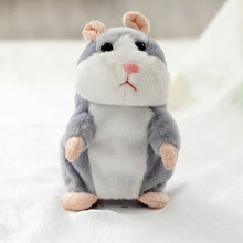 Load image into Gallery viewer, Promotion 15cm Talking Hamster Speak Talk Sound Record Repeat Stuffed Plush Animal Kawaii Hamster Toy For Children Kid Xmas Gift
